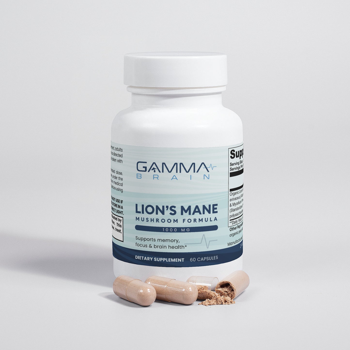 LION'S MANE Mushroom Formula - Capsules